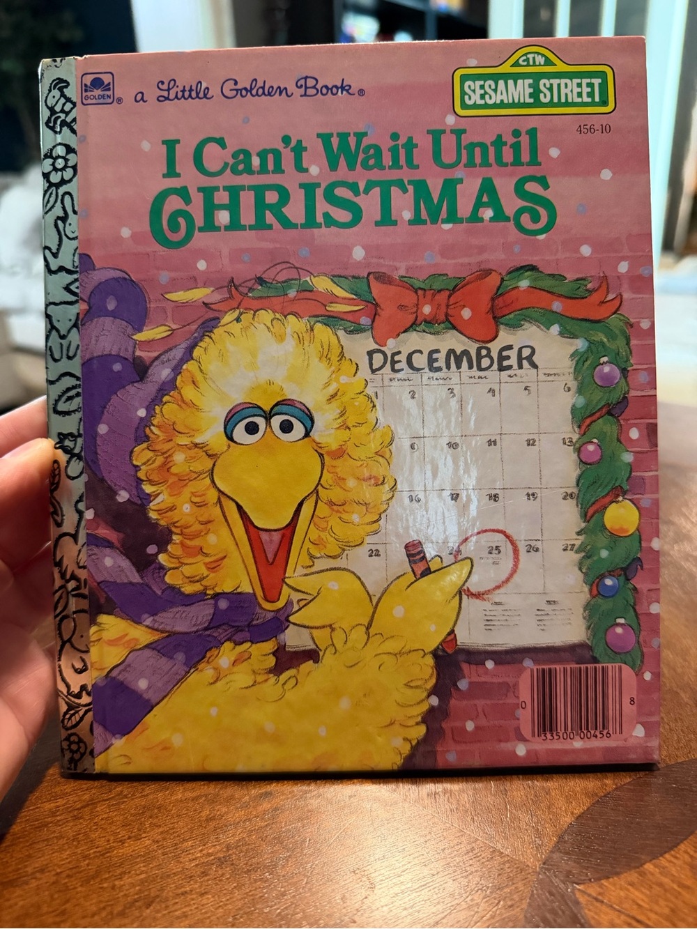 Sesame Street 'I Can't Wait Until Christmas' Little Golden book